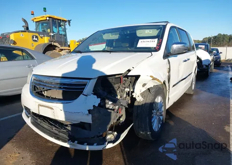 2012 Chrysler Town & Country Limited z USA, uszkodzony, nr VIN 2C4RC1GG0CR193400